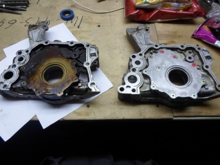 Замена масляного насоса Skoda Fabia RS  